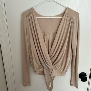Free people intimates long sleeve bodysuit